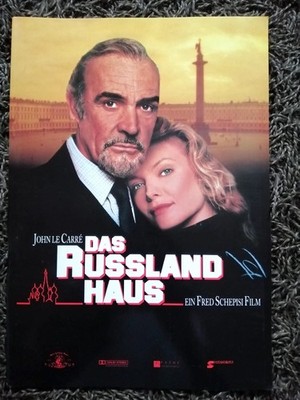 Das Russlandhaus - Presseheft / Sean Connery   Michelle Pfeiffer