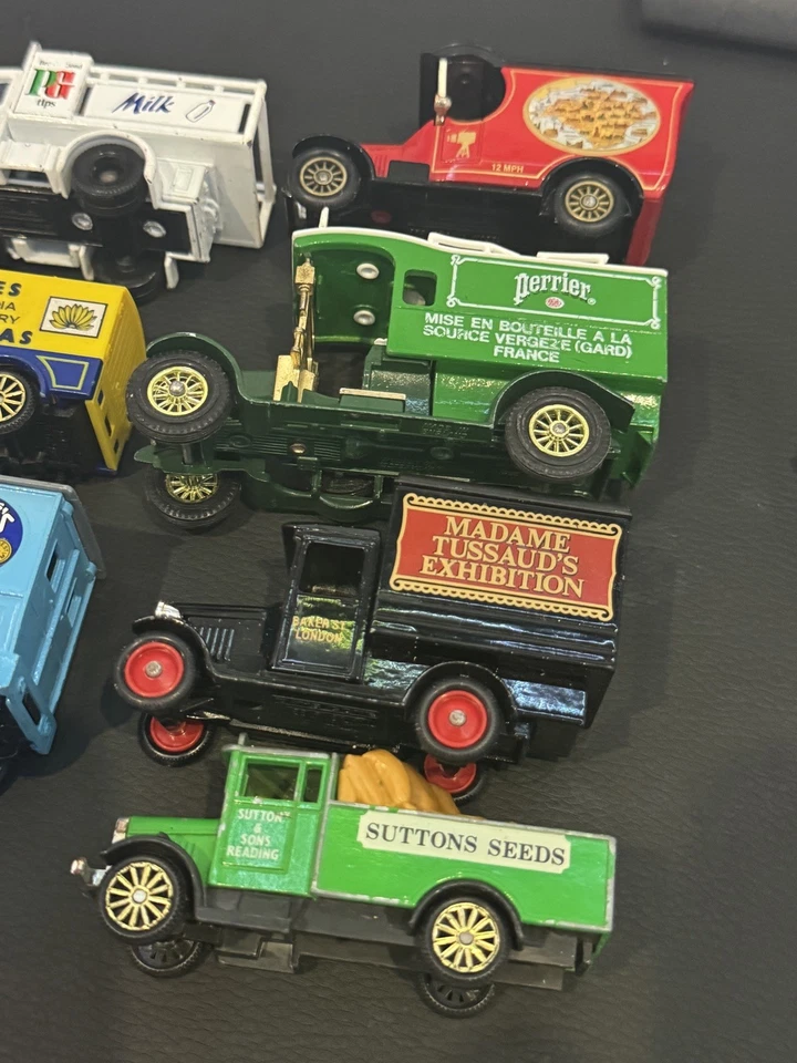 Lote de trabajo fundido a presión vintage de camión de juguete coleccionable. Corgi y más Foto 2 de 4