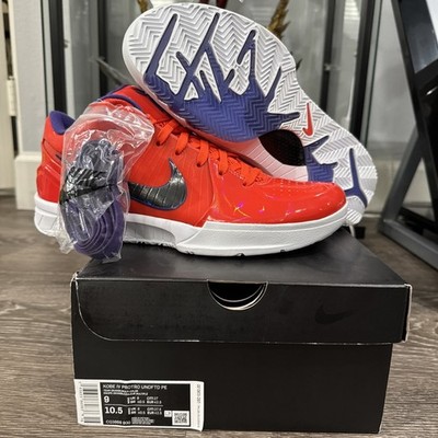 Nike Kobe 4 Undefeated Phoenix Suns Size 9 Kobe Bryant Basketball Shoes  PROTRO