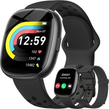 Fitness Trackers for Men Smart watch: Fitness Tracker with Blutooth Call 24/7