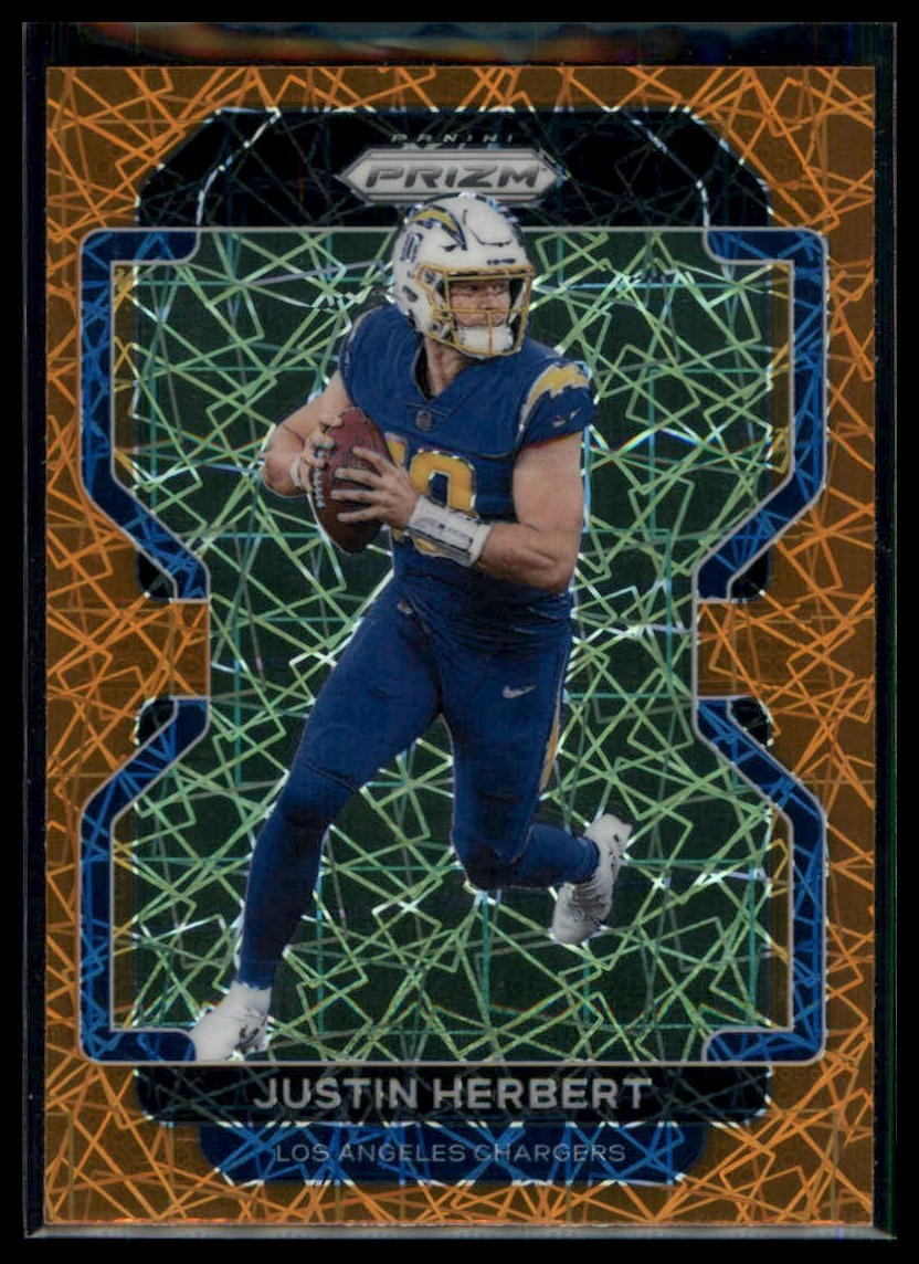 2021 Panini Prizm #169 Justin Herbert Disco