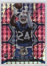 2022 Panini Mosaic Rookies Pink Camo Mosaic Prizm Kaiir Elam #373 3x7