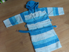 Bademantel Gr. 116/122 Jako-o Blau Streifen