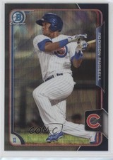 2015 Bowman Asia Exclusive Black Wave Refractor Addison Russell #BCP117 0n8