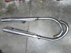 1968-1973 Honda CB350 complete full factory exhaust system