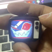 Hazbin Hotel Vox Keychain with Light and Sound Voice Clip Electronic Toy