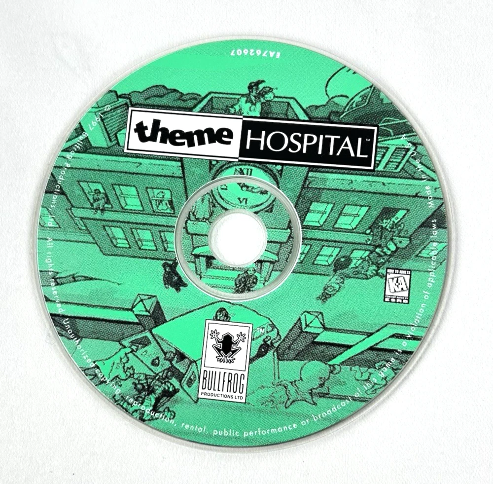 THEME HOSPITAL IBM PC - BULLFROG / EA