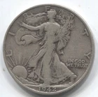 1942- S- WALKING LIBERTY HALF DOLLAR-90 % SILVER- LOT # 262