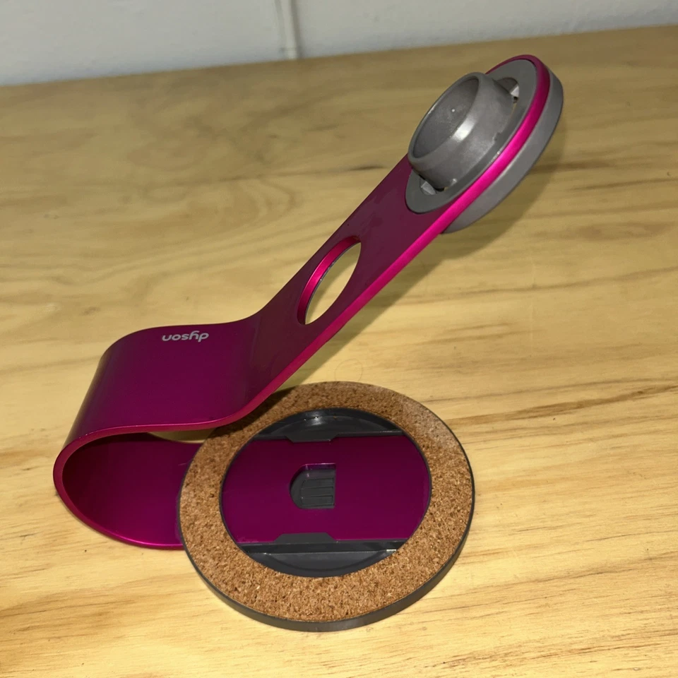 Authentic Dyson Supersonic Hair Dryer Stand Fuchsia Pink Holds Hair Dryer / Iron - Image 3 of 4