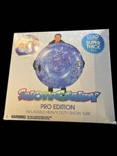 SnowCandy Pro Edition Inflatable Heavy Duty Snow Tube 48" Pro Series Thick PVC