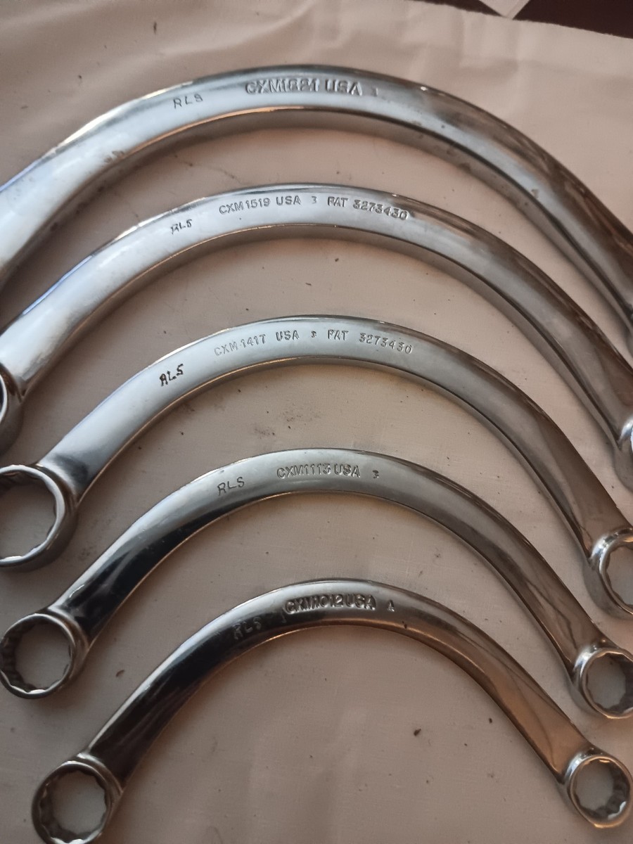 Snap-on 5-piece Metric Half-Moon Box Wrench Set Item No. CXM605 | eBay