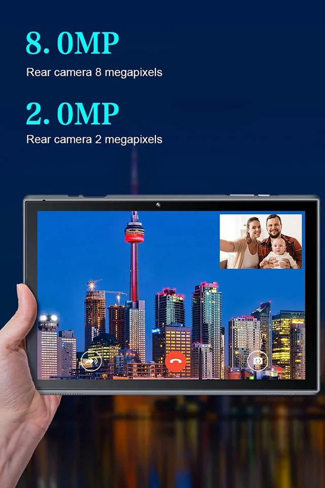 10 inch Tablet Android 15 Tablet PC, 10.1" Android Tablets DDR4 8GB RAM(5GB E... - Image 4 of 4