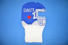 CAPPELLO INVERNALE ACRILICO CALCIO NEW YORK GIANTS NFL VINTAGE ANNI 80 CASCO MASCHERA SCI