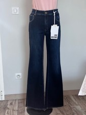 joli jeans taille hausse évasé femme LOVE MOSCHINO Taille W30 ou 40 fr
