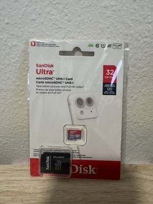 SanDisk Ultra 32GB microSDXC 120MB/s Class 10 UHS-I Flash Memory Card 