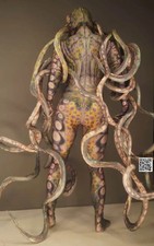 Terrible Octopus Monster Cosplay Costumes Women Men Tentacle Jumpsuit