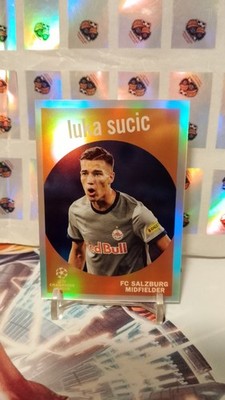 Luca Sucic Insert Topps Merlin Chrome RB Salzburg