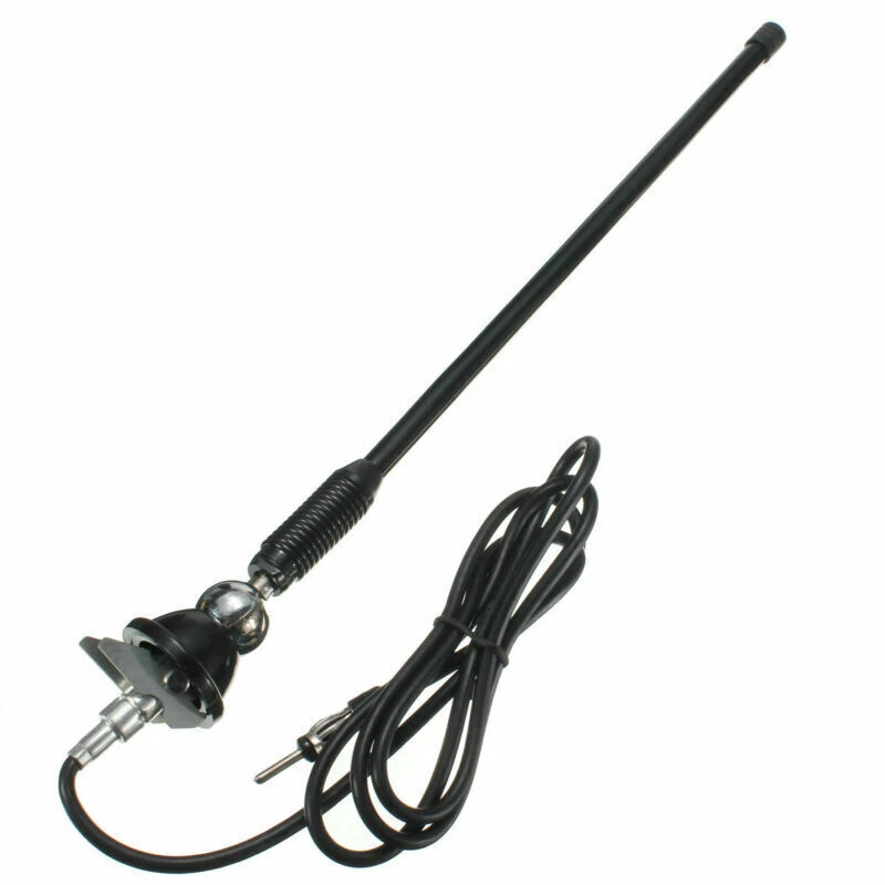 16" Universal Mount Swivel Base Car SUV AM/FM Radio Amplified Antenna Aerial Kit - Image 2 of 4