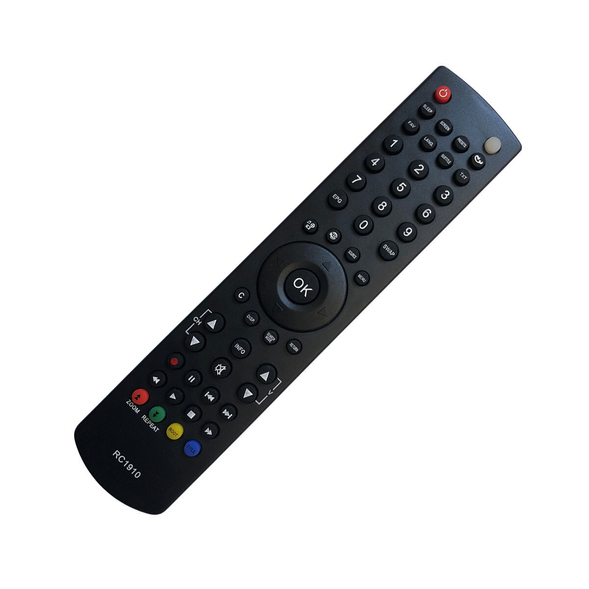 Thumbnail - Ersatz Tv Fernbedienung Für Telefunken Hitachi-24h8l03-r Fernseher