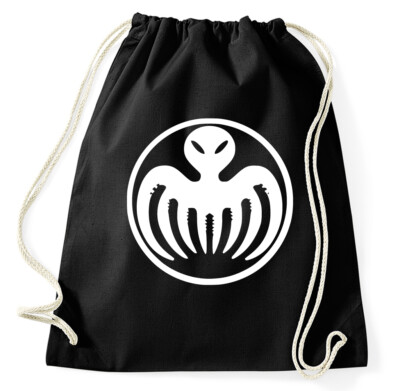 Octopus Spectre Turnbeutel Logo Symbol Sportbeutel Rucksack James Bond 007 MI6