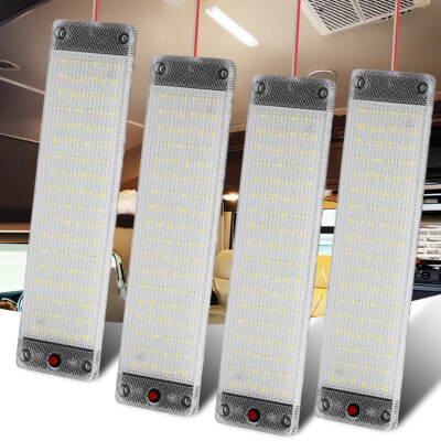 4 Pcs 12V LED RV Ceiling Dome Light LED Interior Lighting for Trailer Camper RV