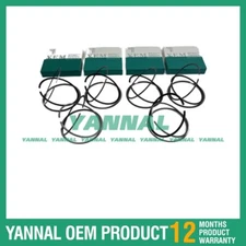 6X New 3066 Piston Rings Set STD For Caterpillar Diesel Engine Parts