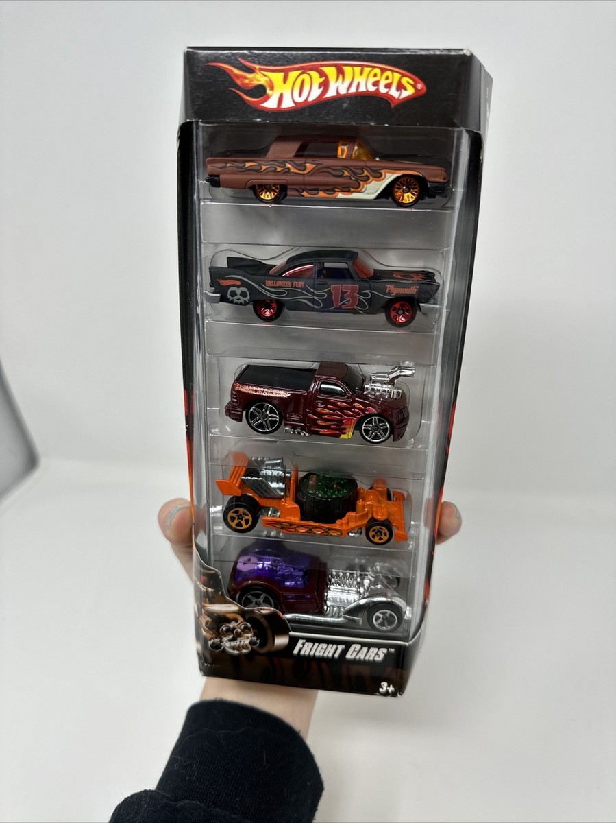 New Hot Wheels Target 5 pack Fright Cars L7883 Halloween