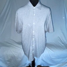 Kenneth Cole Men's Slim Fit Techni-Cole Button Down Shirt Gray Small NWT