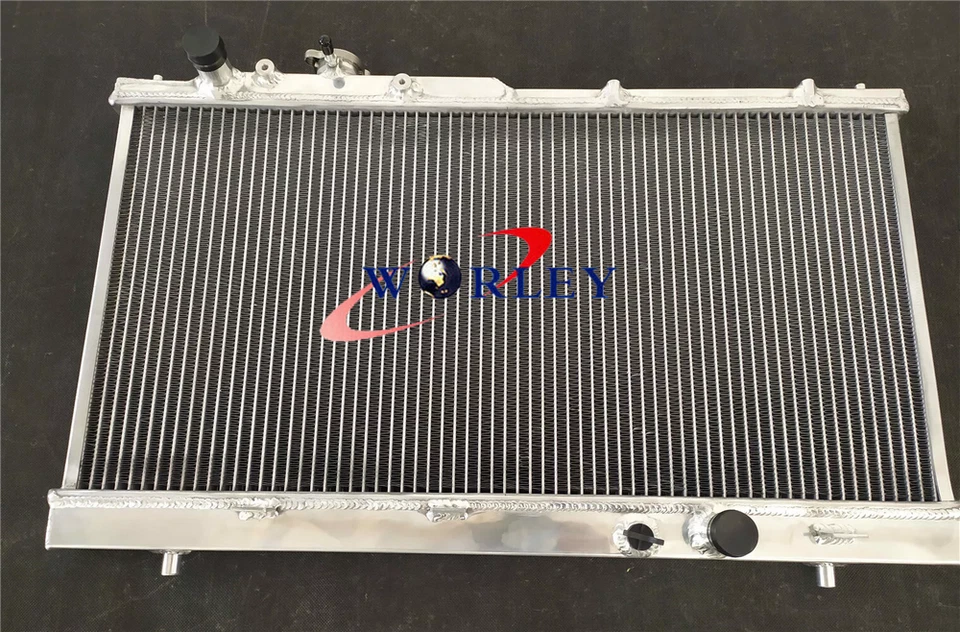 PARA 1999-2003 2000 2001 2002 MAZDA PROTEGIDO / PROTEGE5 MT RADIADOR ALUMINIO Foto 2 de 4