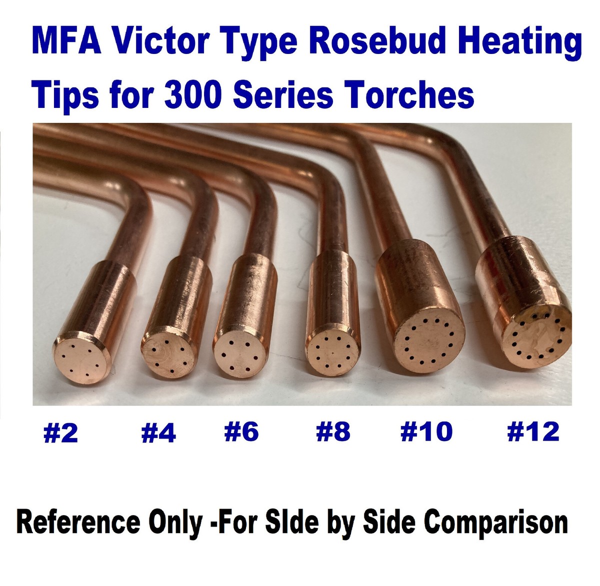 Rose Buds Victor 300 Series Heating Tip Nozzle – Multi-Flame