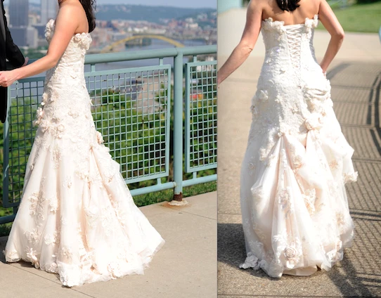 Ebay maggie sottero wedding cheap dress