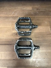 Vintage Wellgo LU-313 L Platform Pedals Mountain/ BMX