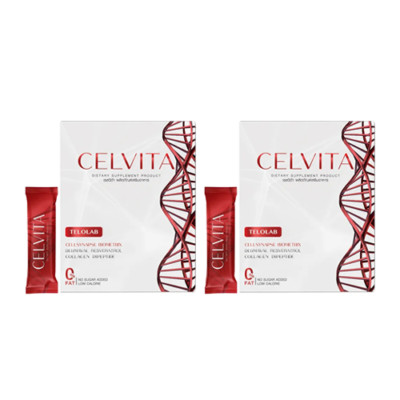 2X Celvita Telolab Telomere Sirtuins Revitalize Return to Youthful
