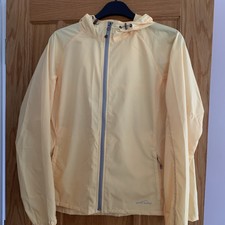 Eddie Bauer Sport Yellow Lightweight Rain Coat, Xl