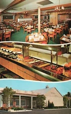 Vintage Postcard Sweden House Smorgasbord Dining Restaurant St. Petersburg FL