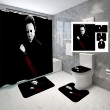 Michael Myers Movie Halloween Horror Gift Shower Curtain or Bathroom Sets