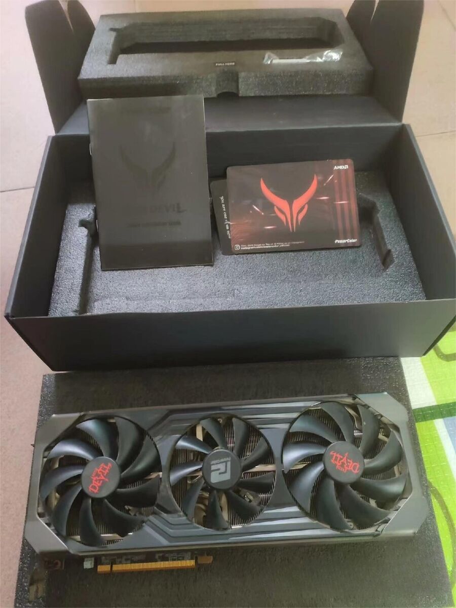 PowerColor Red Devil AMD Radeon RX 6800 XT 3DHE OC 16GB PowerColor Red Devil AMD Radeon RX 6800 XT 3DHE OC 16GB