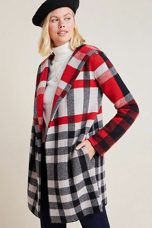 Anthropologie Cressida Hooded Wool 
