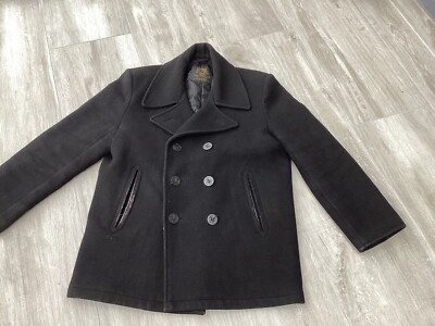 US Navy Deck Jacket Gr. M in schwarz 