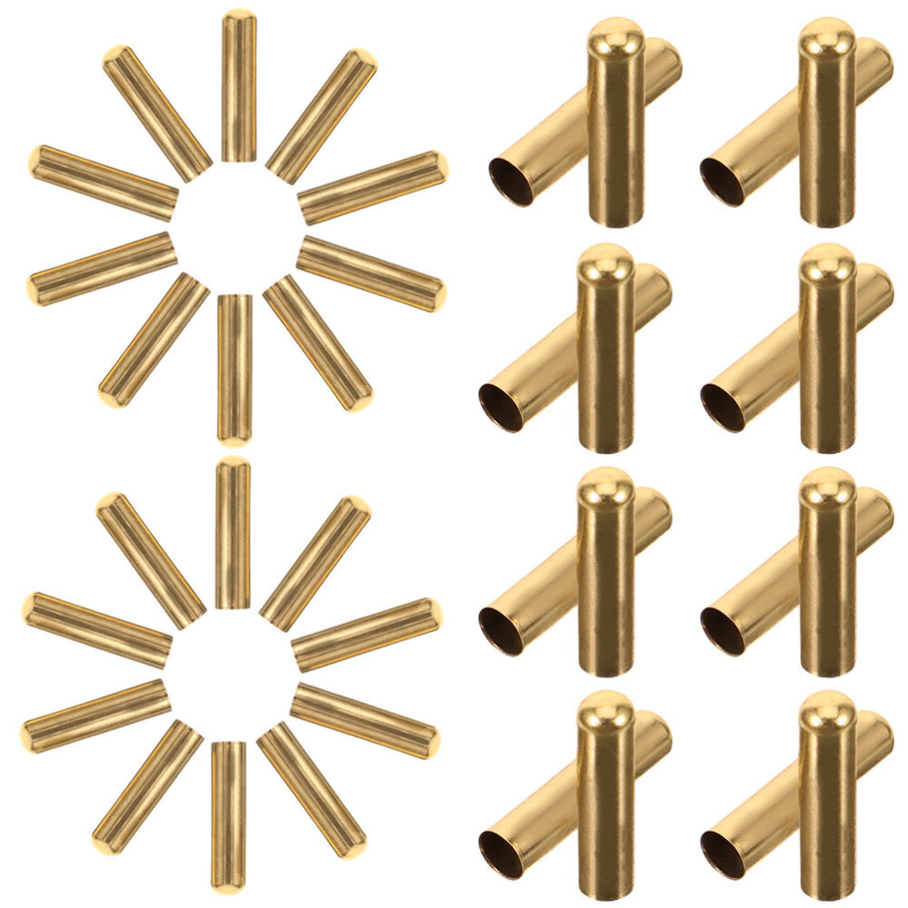 APL 50 Pezzi Accessori Abbigliamento Cappello Corda Metallo Laccio Scarpe Testa Coulisse Estremità Punte