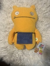 Ugly Dolls Wage Plush Dolls Toy Artist 13   Stuffed Animal Yellow Apron New