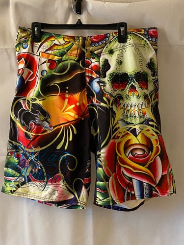 Christian Audigier Mens Board shorts 