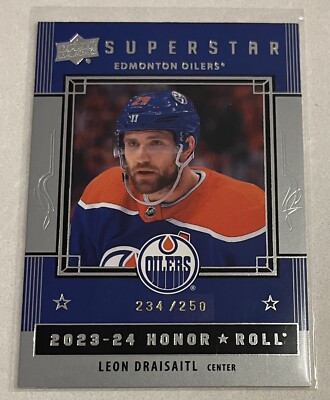 2023-24 UD Upper Deck Series 1 Superstar Honor Roll -LEON DRAISAITL /250 SP