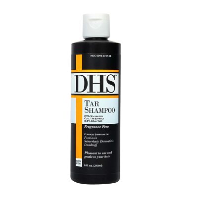 DHS Tar Shampoo 8 Ounce.