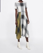 Zara check dress M