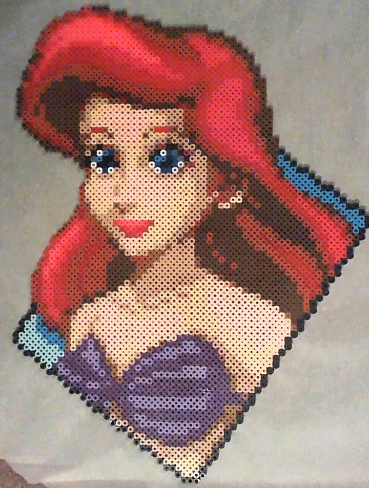 Perler Mermaid Fused Bead Kit