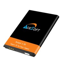 AceSoft 1500mAh Standard 3.7V Li-ion Battery for Boost Mobile Coolpad Snap 3312A