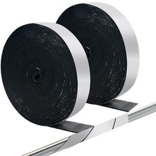 2 Pack 2 Inch x 32.8Ft Pipe Insulation Foam Wrap Tape for Water Pipes Tubes