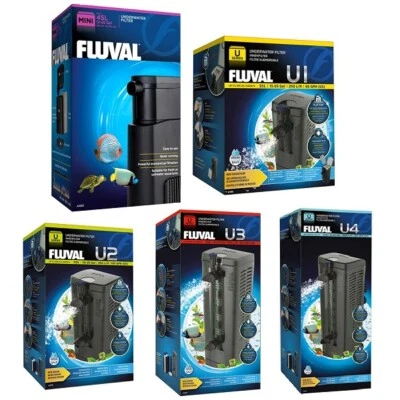 Fluval Mini, U1, U2, U3, U4 Unterwasser Innenaquarium Fischtank Powerfilter
