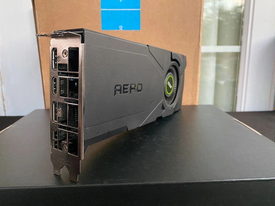 MSI Geforce RTX 2080 Ti Aero 11GB GDDR6 Graphics Card - Image 4 of 4